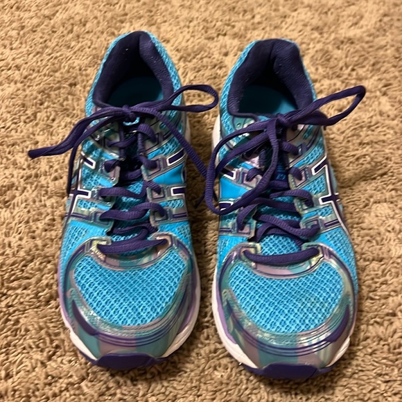 Asics Gel Kayano 19 IGS Athletic Sneakers Size 9 - Picture 1 of 4